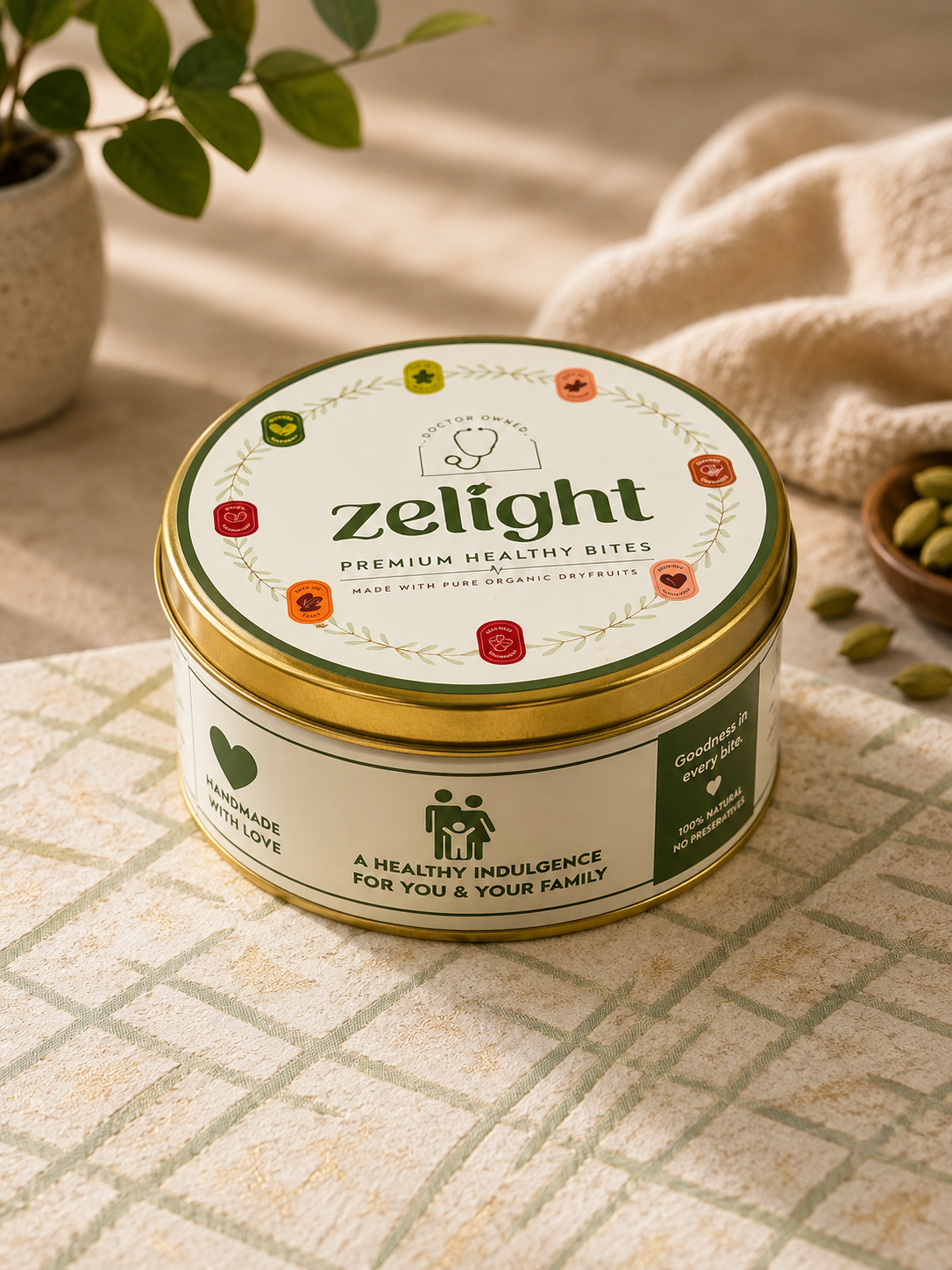 Zelight Iron Bites | Nutritious Chocolate Bites for Kids | 15 Day Pack