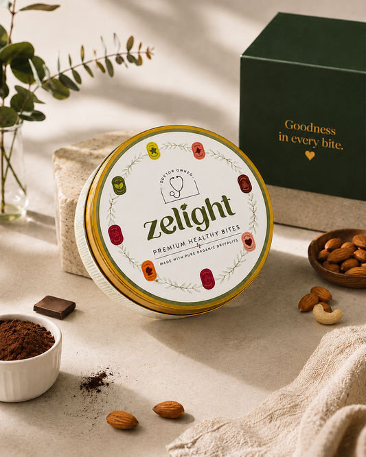 Zelight Iron Bites | Nutritious Chocolate Bites for Kids | 15 Day Pack